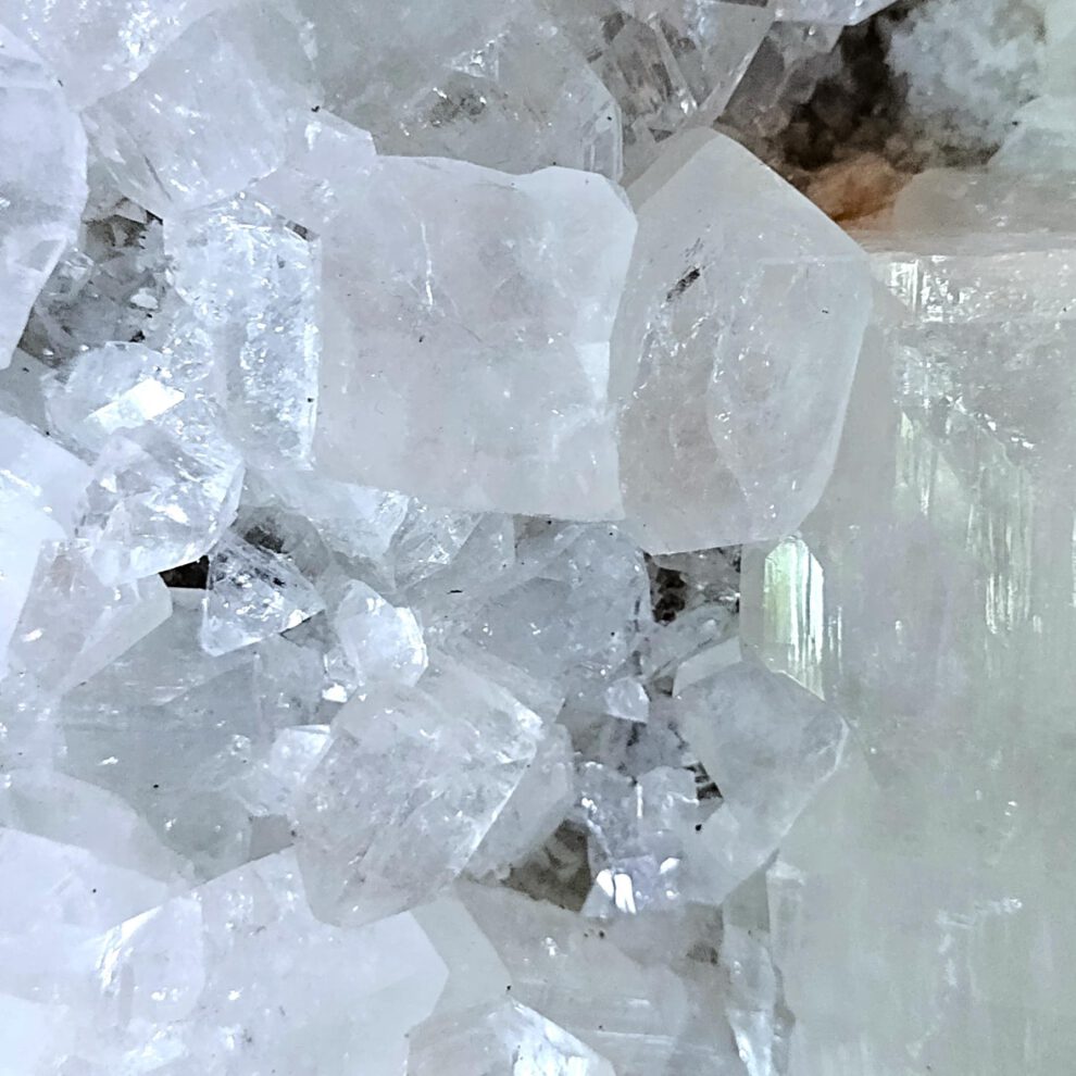 Foto van de Edelsteen Apofylliet